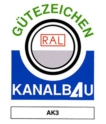 Güteschutz Kanalbau AK3